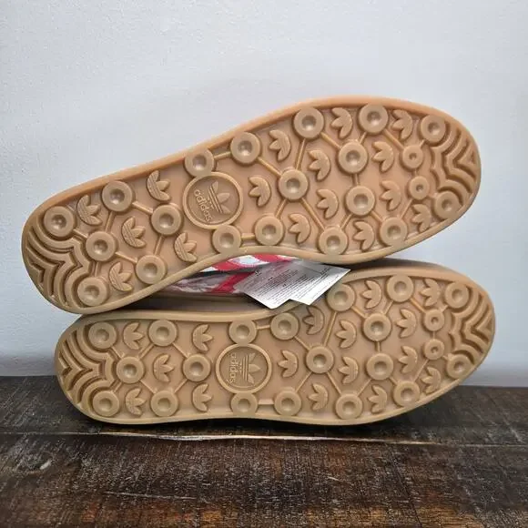 NEW Adidas Originals Gazelle Bold Liberty London Womens Size 9.5 Scarlet JR8885 - Picture 9 of 13